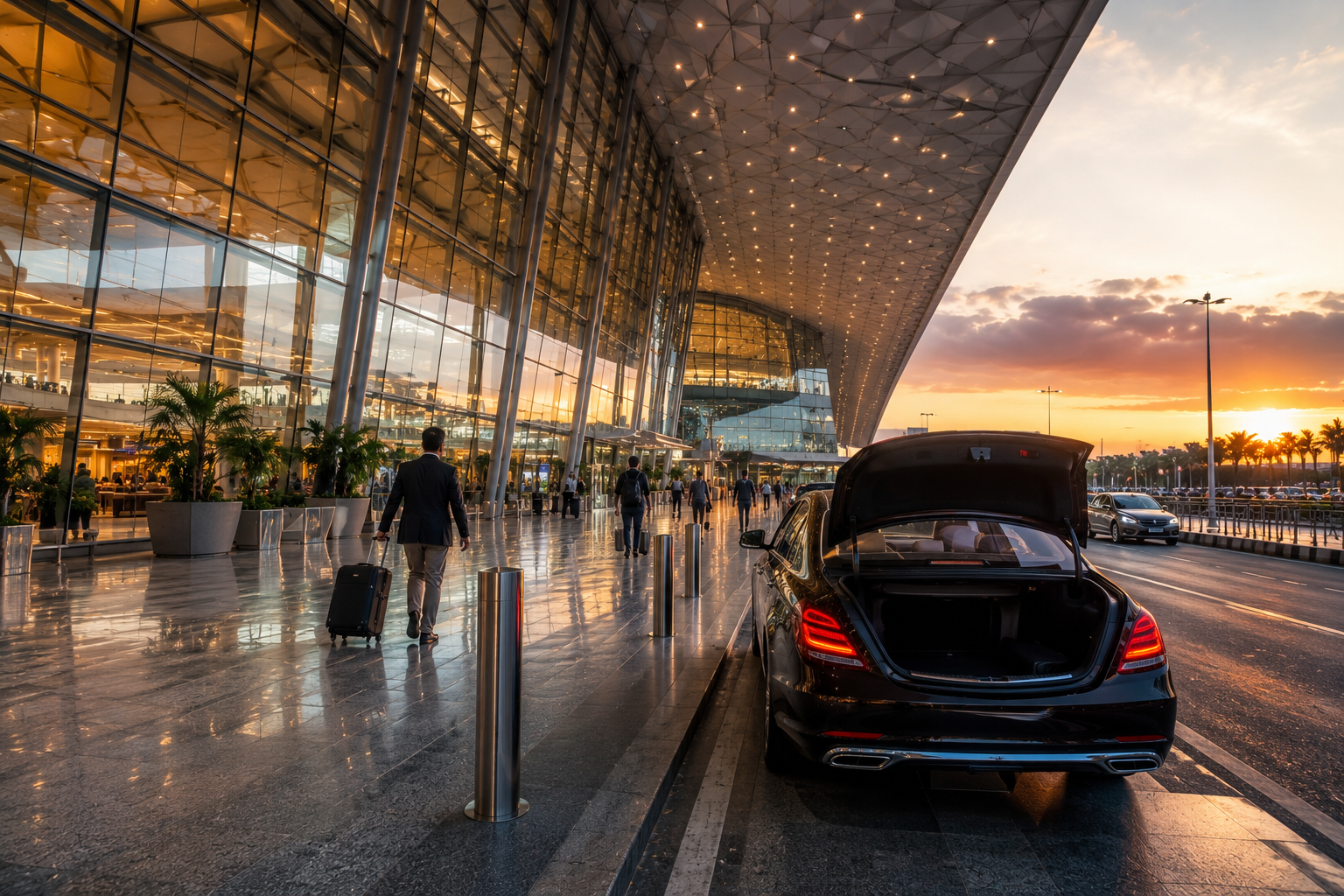 Airport transfer pickup